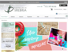 Tablet Screenshot of kopalniasrebra.com
